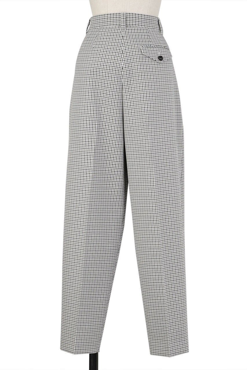 【オブリオ/AUBRIOT】のチェックテーパードパンツ 人気、トレンドファッション・服の通販 founy(ファニー) ファッション Fashion レディースファッション Fashion for Women パンツ Pants & Trousers イタリア Italy チェック Check, Plaid, Tartan テーパード Tapered, Tapered Pants フォルム Silhouette, Form ラグジュアリー Luxury, Elegant エレガント 上品 Elegant 再入荷 Restock / Back in Stock other-3|ID: prp329100004653198 ipo3291000000035898994