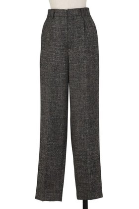 【オブリオ/AUBRIOT】 クラシックツイードスラックス人気、トレンドファッション・服の通販 founy(ファニー) ファッション Fashion レディースファッション Fashion for Women パンツ Pants & Trousers 2025年 2025 2025-2026秋冬・A/W Autumn/Winter 2025–26 AW25–26 イタリア Italy クラシカル Classical, Vintage-Inspired スラックス Slacks, Dress Pants ツイード／ツィード Choker, Choker Necklace フォルム Silhouette, Form マニッシュ Mannish, Boyish ラグジュアリー Luxury, Elegant リネン Linen, Linen Fabric A/W・秋冬 Autumn/Winter |ID:prp329100004653199