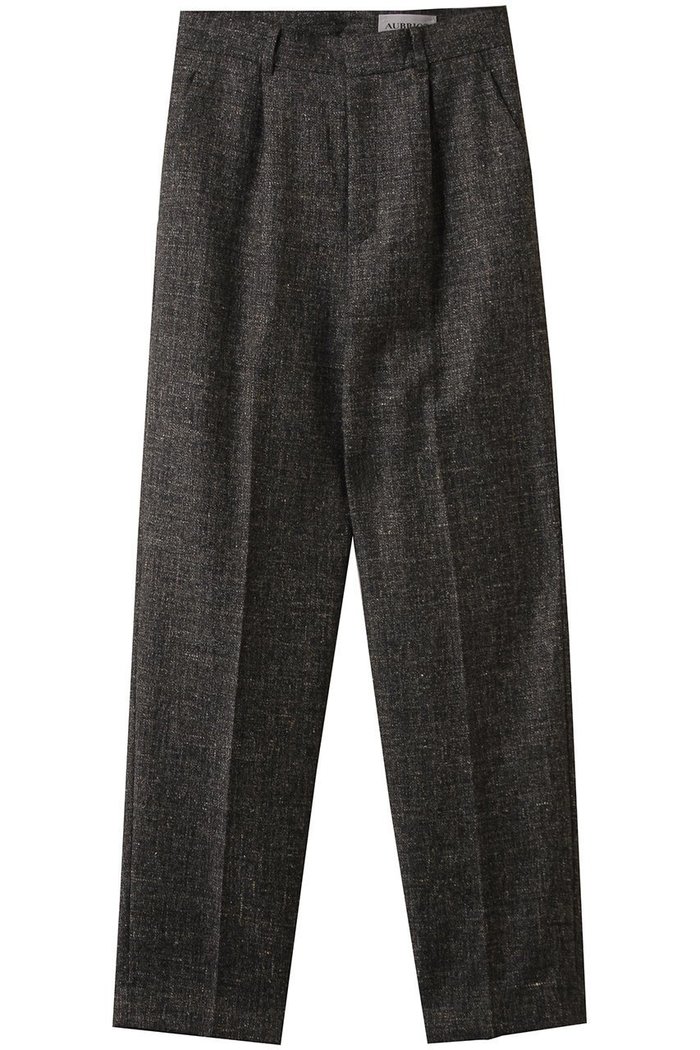 【オブリオ/AUBRIOT】のクラシックツイードスラックス インテリア・キッズ・メンズ・レディースファッション・服の通販 founy(ファニー) https://founy.com/ ファッション Fashion レディースファッション Fashion for Women パンツ Pants & Trousers イタリア Italy クラシカル Classical, Vintage-Inspired スラックス Slacks, Dress Pants ツイード／ツィード Choker, Choker Necklace フォルム Silhouette, Form マニッシュ Mannish, Boyish ラグジュアリー Luxury, Elegant リネン Linen, Linen Fabric |ID: prp329100004653199 ipo3291000000035799597