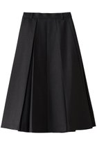 【エブール/ebure】のソフトギャバジン プリーツスカート チャコールグレー|ID: prp329100004653205 ipo3291000000035799692