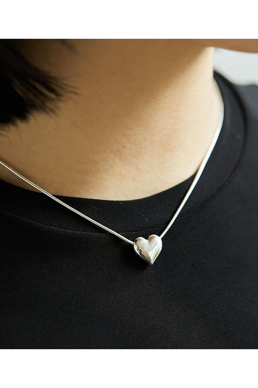 【ウィムガゼット/Whim Gazette】の【Hoaw.】Heart ネックレス 人気、トレンドファッション・服の通販 founy(ファニー) 　ファッション　Fashion　レディースファッション　Fashion for Women　ジュエリー　Jewelry　ネックレス　Necklaces & Pendants　シルバー　Silver, Metallic Silver　シンプル　Simple, Minimal　スタンダード　Standard, Basic　ネックレス　Necklace, Pendant Necklace　フォルム　Silhouette, Form　モチーフ　Motif, Design Theme　エレガント 上品　Elegant　other-3|ID: prp329100004653208 ipo3291000000035652728