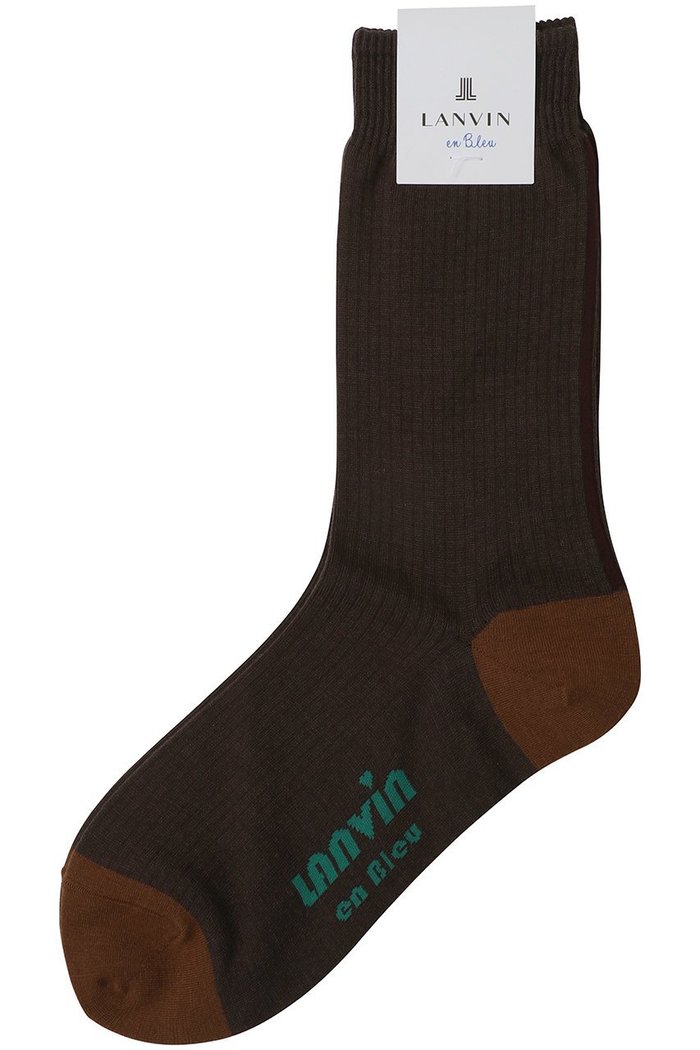 【ランバン オン ブルー/LANVIN en Bleu】の針抜きロゴポイントソックス インテリア・キッズ・メンズ・レディースファッション・服の通販 founy(ファニー) https://founy.com/ ファッション Fashion レディースファッション Fashion for Women ソックス&靴下 Socks & Hosiery レッグウェア・ストッキング Legwear & Hosiery アクリル Acrylic Material サンダル Sandals, Summer Shoes シンプル Simple, Minimal ソックス Socks, Hosiery ミドル Middle Length, Mid Height A/W・秋冬 Autumn/Winter |ID: prp329100004653939 ipo3291000000036047767