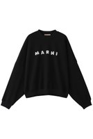 【マルニ/MARNI】のコットンロゴスウェット 人気、トレンドファッション・服の通販 founy(ファニー) ファッション Fashion レディースファッション Fashion for Women トップス・カットソー Cut & Sew Tops シャツ・ブラウス・オフィスカジュアル Elegant Blouses & Button-Ups レディースパーカー・カジュアルフーディー Casual Hoodies & Sweatshirts ロングTシャツ・Tシャツ Longline T-Shirts & Tees スウェット・クルーネックトップス Sweatshirts & Crewnecks / Relaxed Fit Sweat Tops カットソー・ベーシックTシャツ Cut-and-Sewn Tops / Stretch Tees & Basics 2025年 2025 2025-2026秋冬・A/W Autumn/Winter 2025–26 AW25–26 スウェット / スエット Sweatshirt, Sweatwear A/W・秋冬 Autumn/Winter |ID:prp329100004653948