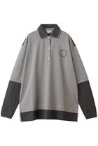 【ステラ マッカートニー/STELLA McCARTNEY】のダブルレイヤードオーバーサイズポロ マルチカラー|ID:prp329100004653950