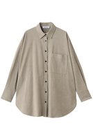 【サクラ/SACRA】のプレミアムシンセティックスエードシャツ 人気、トレンドファッション・服の通販 founy(ファニー) ファッション Fashion レディースファッション Fashion for Women トップス・カットソー Cut & Sew Tops シャツ・ブラウス・オフィスカジュアル Elegant Blouses & Button-Ups 2025年 2025 2025-2026秋冬・A/W Autumn/Winter 2025–26 AW25–26 なめらか Smooth, Silky Texture ショルダー Shoulder, Shoulder Strap スリーブ Sleeve, Long Sleeve / Short Sleeve ドロップ Drop Shoulder, Dropped Style ロング Long, Long-Length A/W・秋冬 Autumn/Winter |ID:prp329100004653951