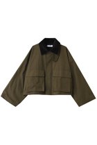 【サクラ/SACRA】のワックス加工ハイデンシティージャケット 人気、トレンドファッション・服の通販 founy(ファニー) ファッション Fashion レディースファッション Fashion for Women アウター Coat / Outerwear Collection レディースジャケット・軽アウター Jackets 2025年 2025 2025-2026秋冬・A/W Autumn/Winter 2025–26 AW25–26 なめらか Smooth, Silky Texture クロップド Cropped, Short Length ジャケット Jacket, Outerwear スリーブ Sleeve, Long Sleeve / Short Sleeve バランス Balance, Style Balance フロント Front, Front Design ワイド Wide, Wide Fit ヴィンテージ Vintage Style A/W・秋冬 Autumn/Winter thumbnail カーキ|ID: prp329100004653953 ipo3291000000033639641