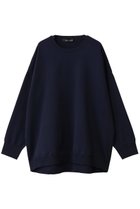 【ミズイロ インド/mizuiro ind】のcrew neck wide P/O プルオーバー navy|ID:prp329100004653954
