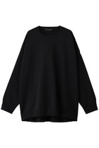 【ミズイロ インド/mizuiro ind】のcrew neck wide P/O プルオーバー black|ID:prp329100004653954