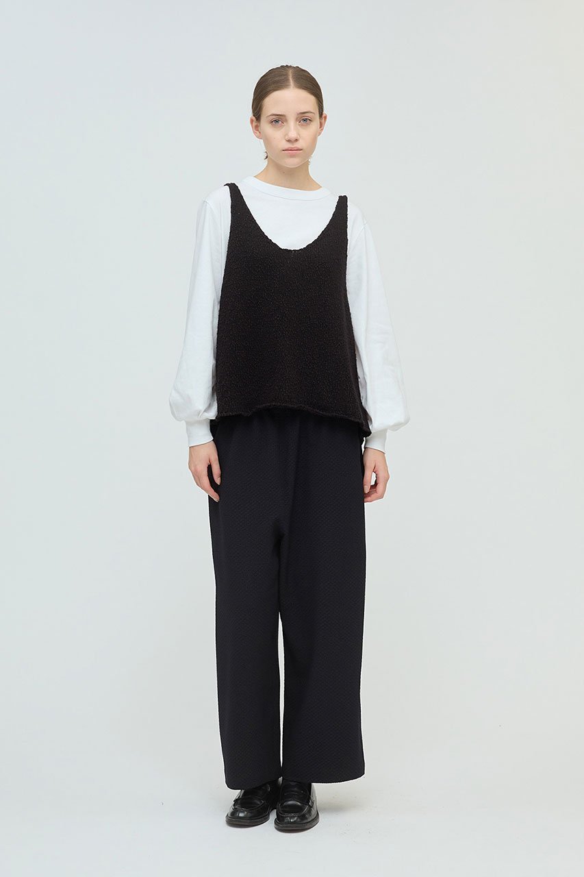 【ミズイロ インド/mizuiro ind】のLily-yarn vest ベスト 人気、トレンドファッション・服の通販 founy(ファニー) 　ファッション　Fashion　レディースファッション　Fashion for Women　トップス・カットソー　Cut & Sew Tops　ニット　Knit Tops & Sweaters　ベスト&ジレ / 重ね着スタイル　Vests & Gilets　カジュアルプルオーバー・ニットトップス　Pullovers & Knit Tops / Casual Pullovers　カットソー　Cut and Sewn Top　シンプル　Simple, Minimal　ベスト　Vest, Waistcoat　再入荷　Restock / Back in Stock　other-6|ID: prp329100004653955 ipo3291000000033806271