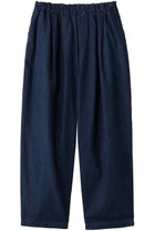 【ミズイロ インド/mizuiro ind】のdenim tucked wide pants パンツ フェード|ID: prp329100004653958 ipo3291000000033639689