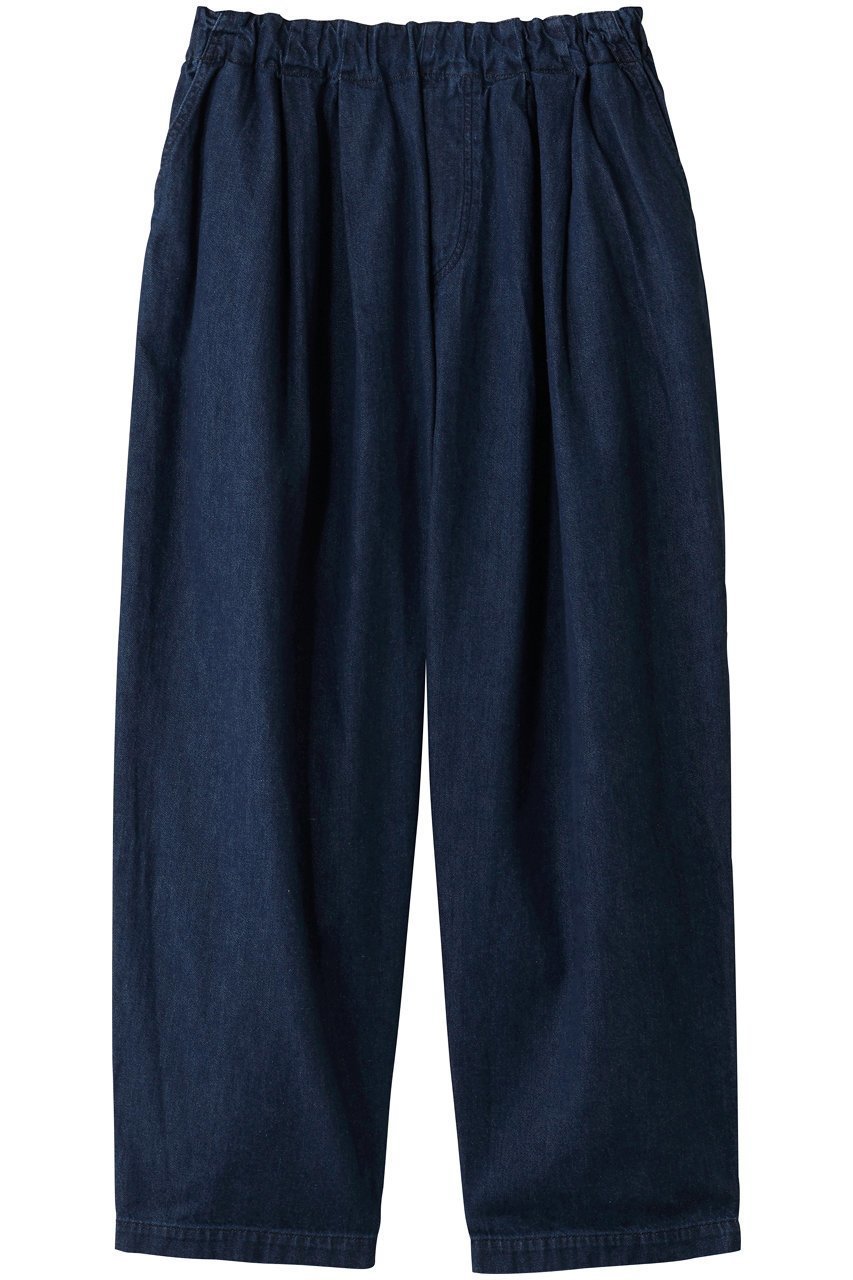 【ミズイロ インド/mizuiro ind】のdenim tucked wide pants パンツ インテリア・キッズ・メンズ・レディースファッション・服の通販 founy(ファニー) 　ファッション　Fashion　レディースファッション　Fashion for Women　パンツ　Pants & Trousers　デニムパンツ・ジーンズ・美脚デニム　Denim Jeans & Pants　2025年　2025　2025-2026秋冬・A/W　Autumn/Winter 2025–26 AW25–26　シンプル　Simple, Minimal　デニム　Denim, Jeans Material　バランス　Balance, Style Balance　リラックス　Relax, Relaxed Fit　ワイド　Wide, Wide Fit　A/W・秋冬　Autumn/Winter　フェード|ID: prp329100004653958 ipo3291000000033639689
