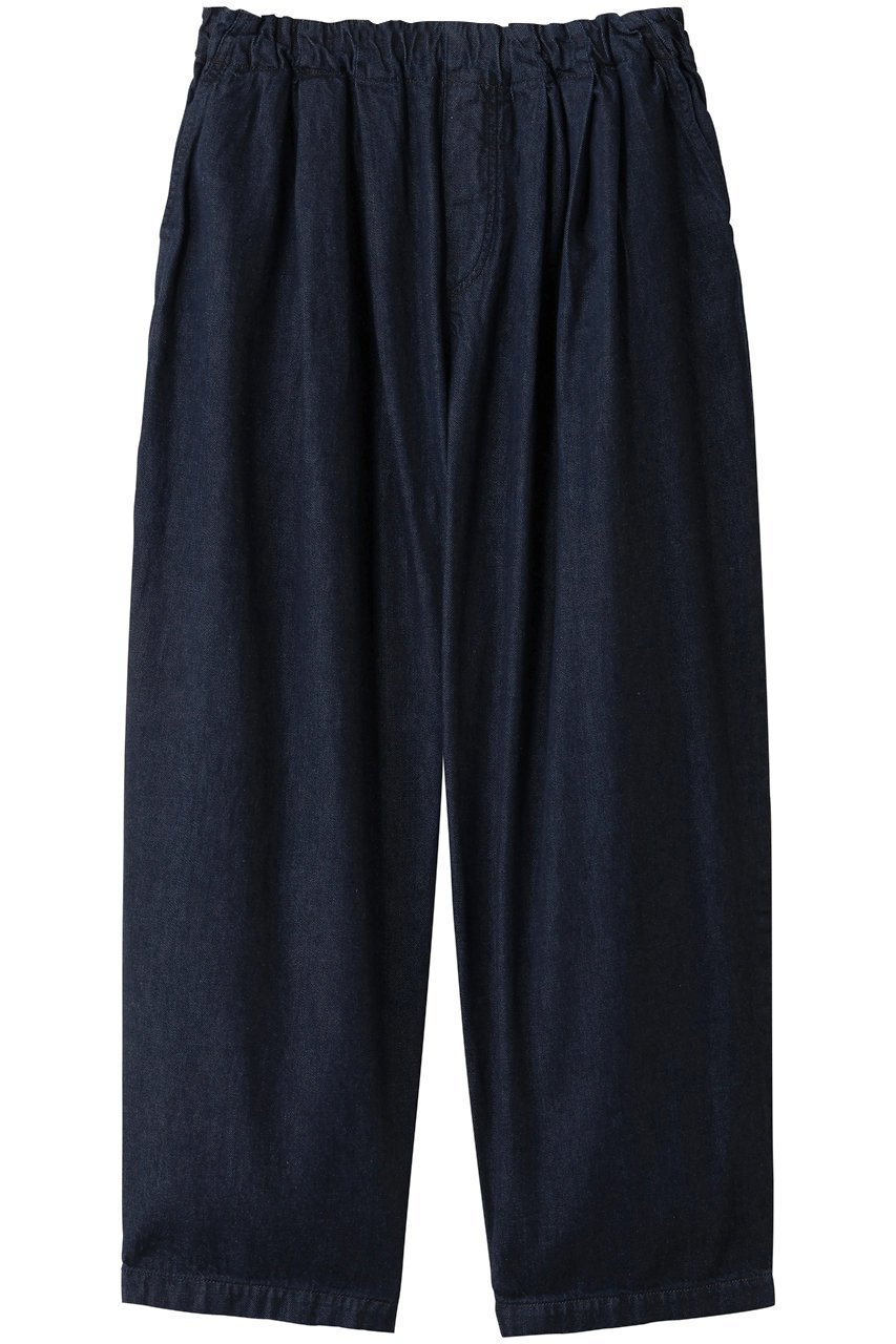 【ミズイロ インド/mizuiro ind】のdenim tucked wide pants パンツ インテリア・キッズ・メンズ・レディースファッション・服の通販 founy(ファニー) 　ファッション　Fashion　レディースファッション　Fashion for Women　パンツ　Pants & Trousers　デニムパンツ・ジーンズ・美脚デニム　Denim Jeans & Pants　2025年　2025　2025-2026秋冬・A/W　Autumn/Winter 2025–26 AW25–26　シンプル　Simple, Minimal　デニム　Denim, Jeans Material　バランス　Balance, Style Balance　リラックス　Relax, Relaxed Fit　ワイド　Wide, Wide Fit　A/W・秋冬　Autumn/Winter　ワンウォッシュ|ID: prp329100004653958 ipo3291000000033639690