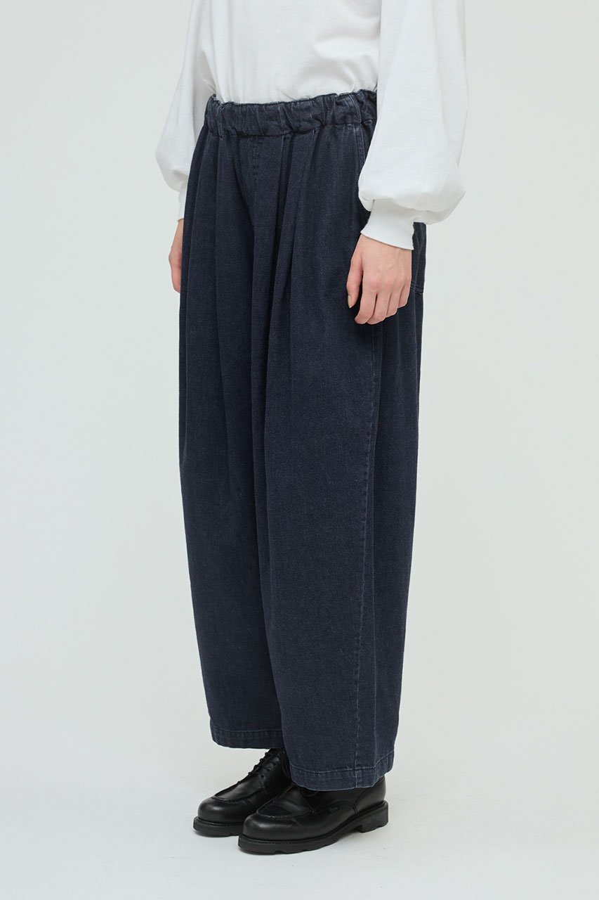 【ミズイロ インド/mizuiro ind】のデニムタックワイドパンツ 人気、トレンドファッション・服の通販 founy(ファニー) 　ファッション　Fashion　レディースファッション　Fashion for Women　パンツ　Pants & Trousers　デニムパンツ・ジーンズ・美脚デニム　Denim Jeans & Pants　シンプル　Simple, Minimal　デニム　Denim, Jeans Material　バランス　Balance, Style Balance　リラックス　Relax, Relaxed Fit　ワイド　Wide, Wide Fit　other-8|ID: prp329100004653958 ipo3291000000035907574