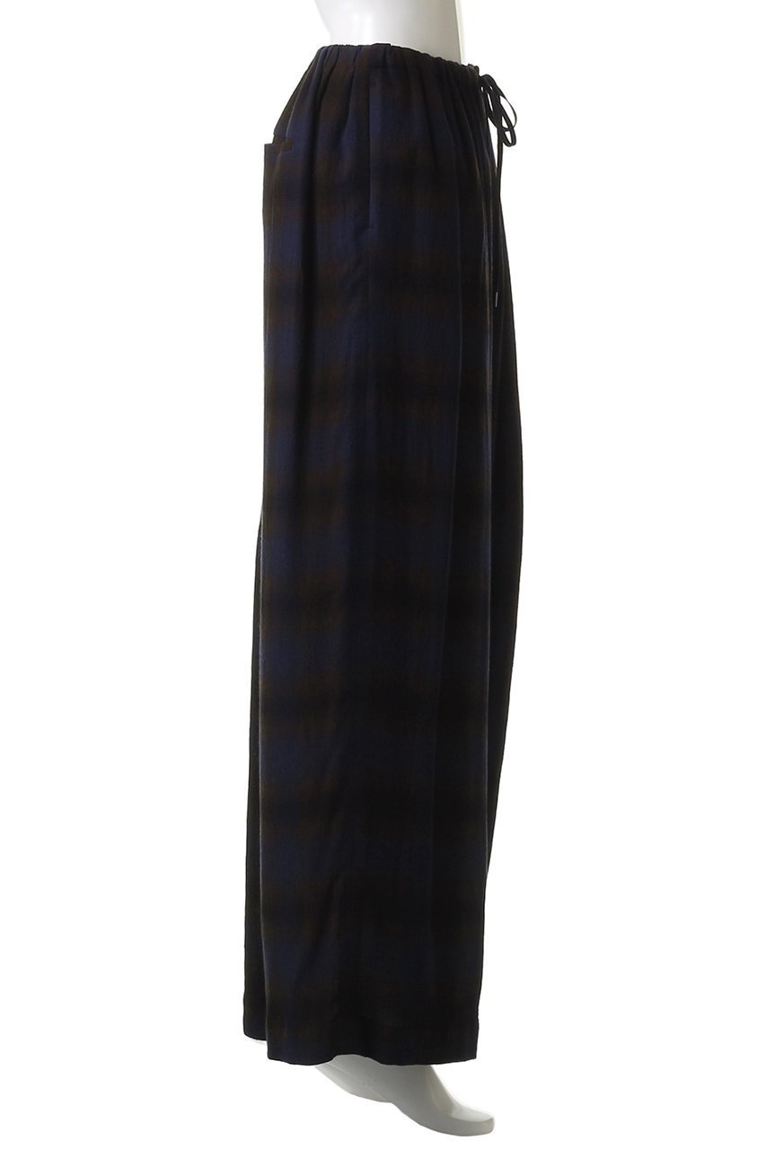 【サクラ/SACRA】のVI/WOオンブレチェックパンツ 人気、トレンドファッション・服の通販 founy(ファニー) 　ファッション　Fashion　レディースファッション　Fashion for Women　パンツ　Pants & Trousers　2025年　2025　2025-2026秋冬・A/W　Autumn/Winter 2025–26 AW25–26　イタリア　Italy　チェック　Check, Plaid, Tartan　ドレープ　Drape, Draping Fabric　別注　Limited Edition, Custom Order　A/W・秋冬　Autumn/Winter　other-3|ID: prp329100004653959 ipo3291000000033639698