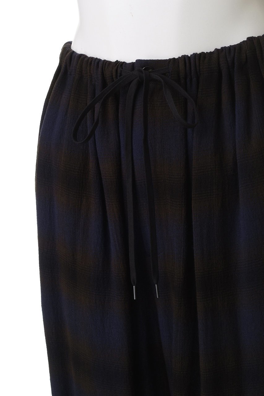 【サクラ/SACRA】のVI/WOオンブレチェックパンツ 人気、トレンドファッション・服の通販 founy(ファニー) 　ファッション　Fashion　レディースファッション　Fashion for Women　パンツ　Pants & Trousers　2025年　2025　2025-2026秋冬・A/W　Autumn/Winter 2025–26 AW25–26　イタリア　Italy　チェック　Check, Plaid, Tartan　ドレープ　Drape, Draping Fabric　別注　Limited Edition, Custom Order　A/W・秋冬　Autumn/Winter　other-5|ID: prp329100004653959 ipo3291000000033639700
