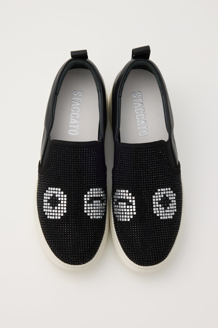 【スタッカート/STACCATO】のグーグリーアイズスリッポン 人気、トレンドファッション・服の通販 founy(ファニー) 　ファッション　Fashion　レディースファッション　Fashion for Women　シューズ　Shoes, Footwear　ストーン　Stone, Gem-Like　スリッポン　Slip-On, Loafer　フラット　Flat, Flat Shoes　定番　Standard, Basic Item　軽量　Lightweight, Ultra Light　 other-1|ID: prp329100004654987 ipo3291000000035939074