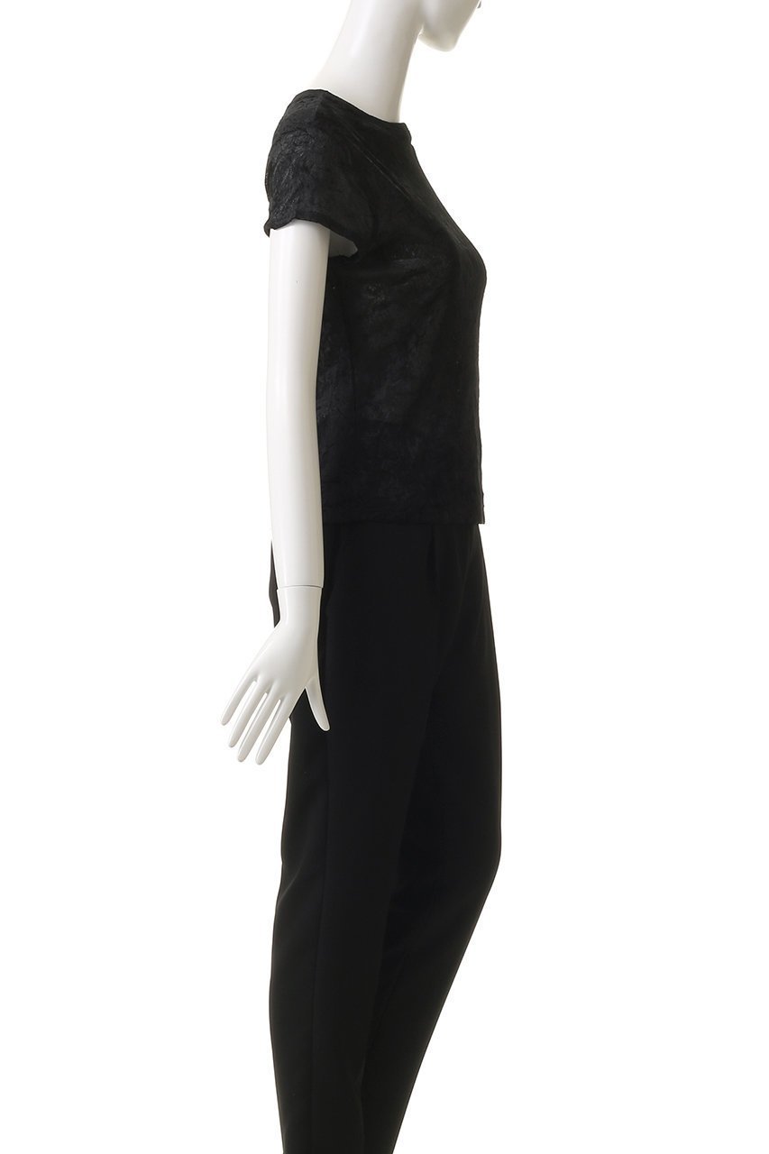【スタニングルアー/STUNNING LURE】のフロッキーベロアトップス 人気、トレンドファッション・服の通販 founy(ファニー) 　ファッション　Fashion　レディースファッション　Fashion for Women　トップス・カットソー　Cut & Sew Tops　シャツ・ブラウス・オフィスカジュアル　Elegant Blouses & Button-Ups　ロングTシャツ・Tシャツ　Longline T-Shirts & Tees　カットソー・ベーシックTシャツ　Cut-and-Sewn Tops / Stretch Tees & Basics　ベロアトップス　Velour Tops / Velvet-Look Items　キャミワンピース　Cami Dress, Slip Dress　コンパクト　Compact, Small Size　サロペット　Overalls, Salopette　シアー　Sheer, See-Through　スリーブ　Sleeve, Long Sleeve / Short Sleeve　ハーフ　Half, Half-Length　ロング　Long, Long-Length　新作・新入荷　New Arrivals / New In　other-3|ID: prp329100004655001 ipo3291000000033661785
