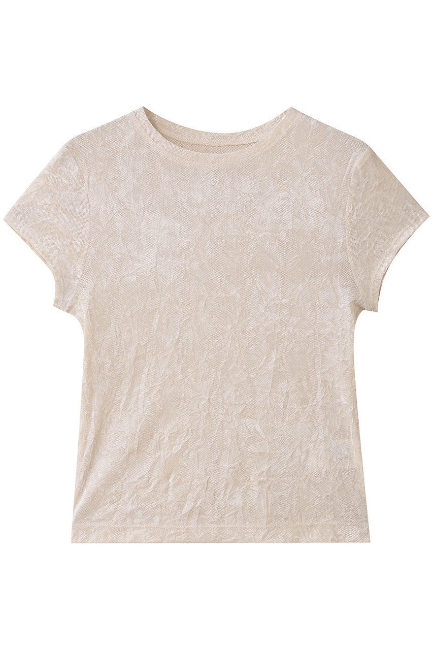 【スタニングルアー/STUNNING LURE】のフロッキーベロアトップス インテリア・キッズ・メンズ・レディースファッション・服の通販 founy(ファニー) ファッション Fashion レディースファッション Fashion for Women トップス・カットソー Cut & Sew Tops シャツ・ブラウス・オフィスカジュアル Elegant Blouses & Button-Ups ロングTシャツ・Tシャツ Longline T-Shirts & Tees カットソー・ベーシックTシャツ Cut-and-Sewn Tops / Stretch Tees & Basics ベロアトップス Velour Tops / Velvet-Look Items キャミワンピース Cami Dress, Slip Dress コンパクト Compact, Small Size サロペット Overalls, Salopette シアー Sheer, See-Through スリーブ Sleeve, Long Sleeve / Short Sleeve ハーフ Half, Half-Length ロング Long, Long-Length アイボリー|ID: prp329100004655001 ipo3291000000035817478