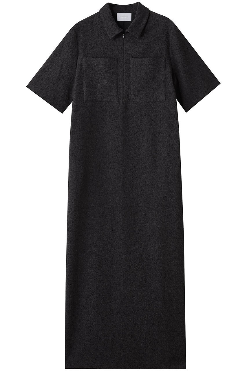 【スタニングルアー/STUNNING LURE】のポロIラインワンピース インテリア・キッズ・メンズ・レディースファッション・服の通販 founy(ファニー) ファッション Fashion レディースファッション Fashion for Women ワンピース Dresses チュニック Tunic Tops & Dresses チュニック Tunic, Long Top ロング Long, Long-Length 再入荷 Restock / Back in Stock ブラック|ID: prp329100004655002 ipo3291000000036126638