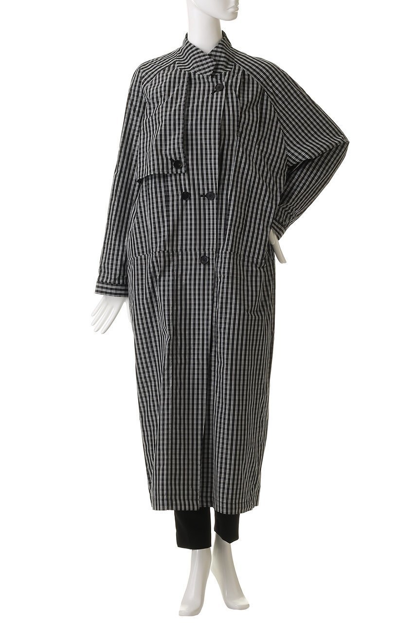 【スタニングルアー/STUNNING LURE】のWaltz ギンガムチェックコクーンコート 人気、トレンドファッション・服の通販 founy(ファニー) 　ファッション　Fashion　レディースファッション　Fashion for Women　アウター　Coat / Outerwear Collection　コート・ロングコート・ピーコート　Long Coats, Peacoats & More　おすすめ　Recommended / Our Picks　ギンガム　Gingham, Gingham Fabric　チェック　Check, Plaid, Tartan　ロング　Long, Long-Length　A/W・秋冬　Autumn/Winter　other-2|ID: prp329100004655003 ipo3291000000035859512