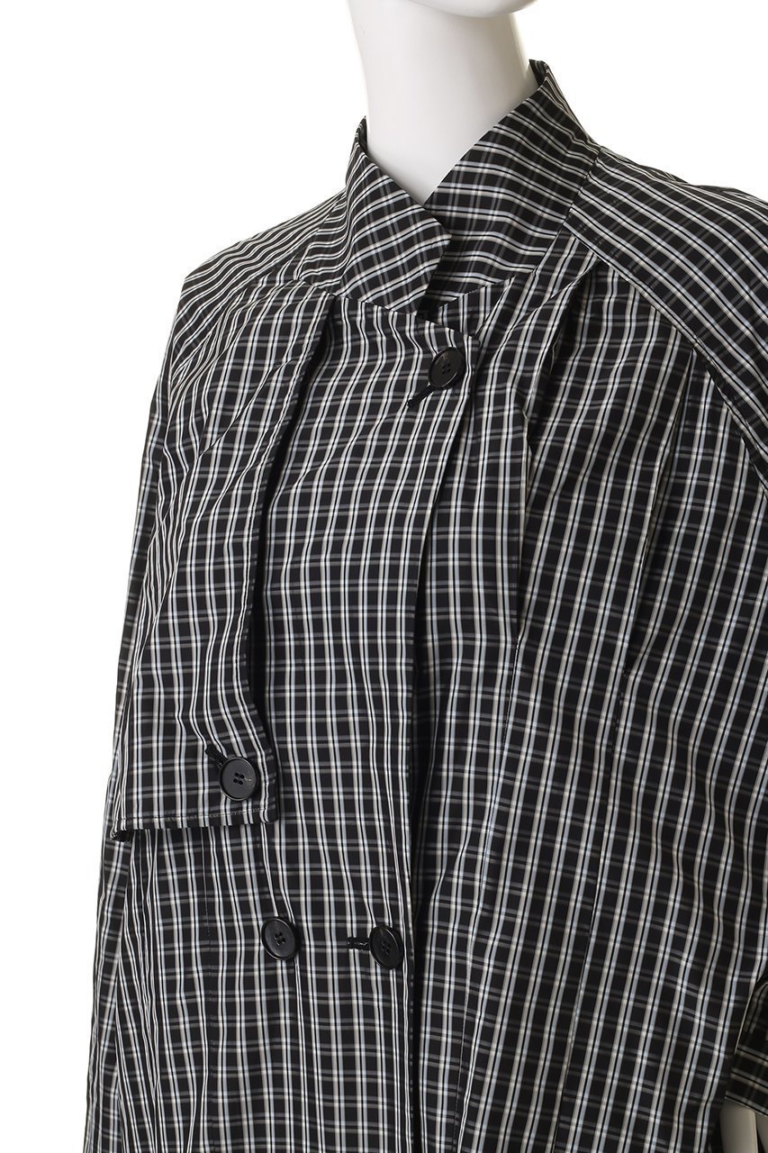 【スタニングルアー/STUNNING LURE】のWaltz ギンガムチェックコクーンコート 人気、トレンドファッション・服の通販 founy(ファニー) 　ファッション　Fashion　レディースファッション　Fashion for Women　アウター　Coat / Outerwear Collection　コート・ロングコート・ピーコート　Long Coats, Peacoats & More　おすすめ　Recommended / Our Picks　ギンガム　Gingham, Gingham Fabric　チェック　Check, Plaid, Tartan　ロング　Long, Long-Length　A/W・秋冬　Autumn/Winter　other-5|ID: prp329100004655003 ipo3291000000035859515