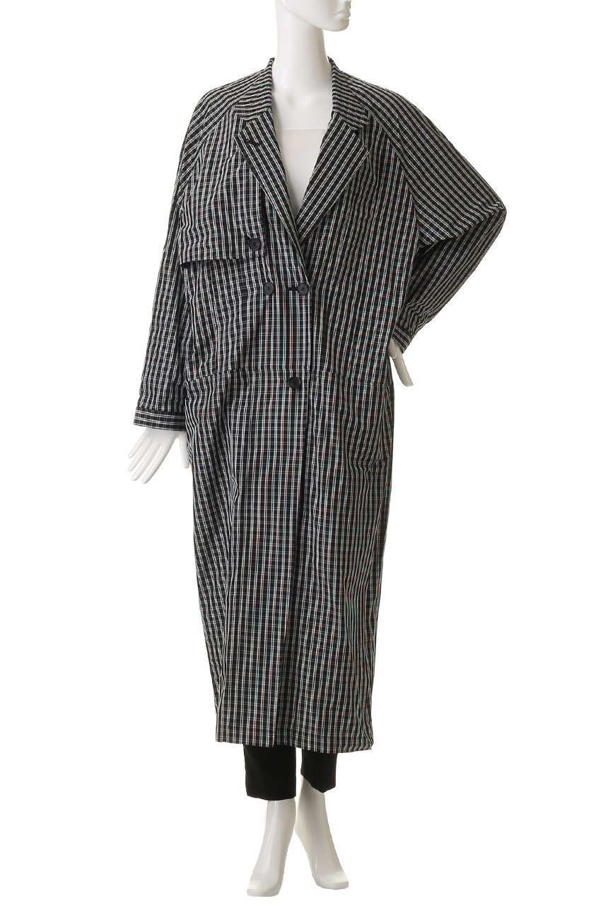 【スタニングルアー/STUNNING LURE】のWaltz ギンガムチェックコクーンコート 人気、トレンドファッション・服の通販 founy(ファニー) 　ファッション　Fashion　レディースファッション　Fashion for Women　アウター　Coat / Outerwear Collection　コート・ロングコート・ピーコート　Long Coats, Peacoats & More　おすすめ　Recommended / Our Picks　ギンガム　Gingham, Gingham Fabric　チェック　Check, Plaid, Tartan　ロング　Long, Long-Length　A/W・秋冬　Autumn/Winter　other-7|ID: prp329100004655003 ipo3291000000035859517