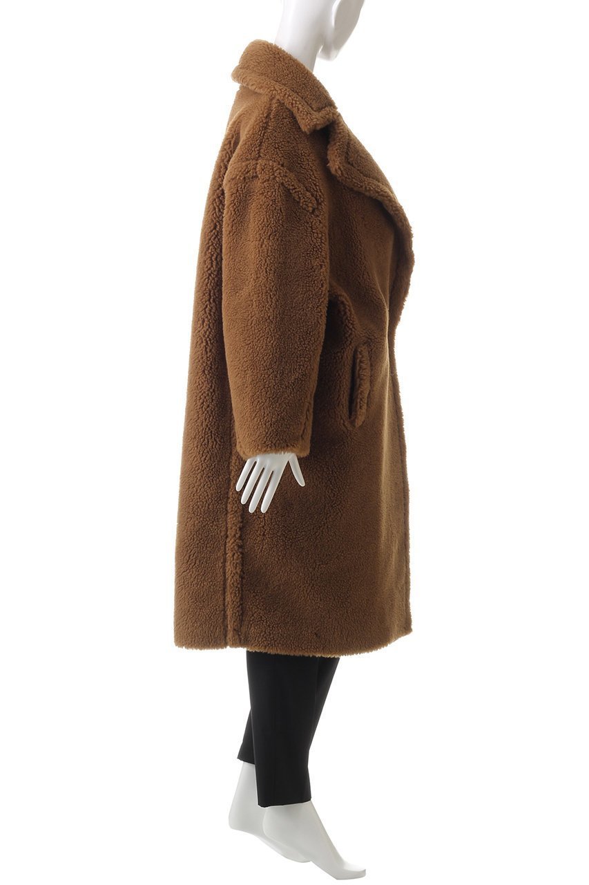 【リナージオ/LIGNAGGIO】のボリュームボアコート 人気、トレンドファッション・服の通販 founy(ファニー) 　ファッション　Fashion　レディースファッション　Fashion for Women　アウター　Coat / Outerwear Collection　コート・ロングコート・ピーコート　Long Coats, Peacoats & More　カッティング　Cutting Detail　ショート　Short, Short Length　シンプル　Simple, Minimal　モコモコ　Fuzzy, Fluffy　エレガント 上品　Elegant　other-3|ID: prp329100004655006 ipo3291000000036126652