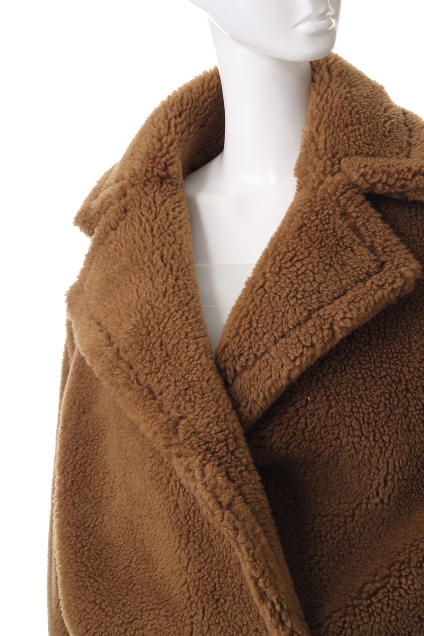 【リナージオ/LIGNAGGIO】のボリュームボアコート 人気、トレンドファッション・服の通販 founy(ファニー) 　ファッション　Fashion　レディースファッション　Fashion for Women　アウター　Coat / Outerwear Collection　コート・ロングコート・ピーコート　Long Coats, Peacoats & More　カッティング　Cutting Detail　ショート　Short, Short Length　シンプル　Simple, Minimal　モコモコ　Fuzzy, Fluffy　エレガント 上品　Elegant　other-5|ID: prp329100004655006 ipo3291000000036126654