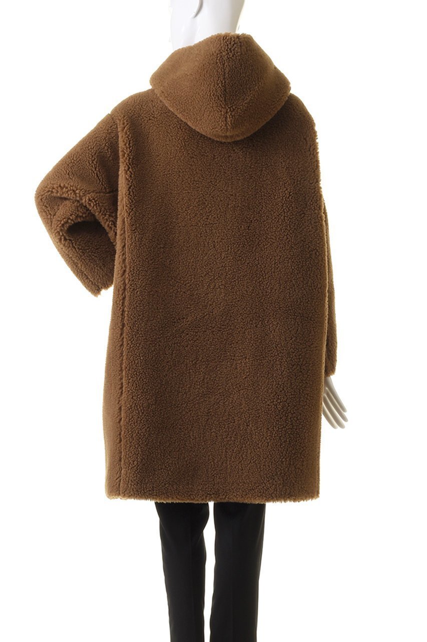 【リナージオ/LIGNAGGIO】のウール混ボア フードコート 人気、トレンドファッション・服の通販 founy(ファニー) 　ファッション　Fashion　レディースファッション　Fashion for Women　アウター　Coat / Outerwear Collection　コート・ロングコート・ピーコート　Long Coats, Peacoats & More　ショート　Short, Short Length　シンプル　Simple, Minimal　モコモコ　Fuzzy, Fluffy　再入荷　Restock / Back in Stock　other-4|ID: prp329100004655007 ipo3291000000033661901