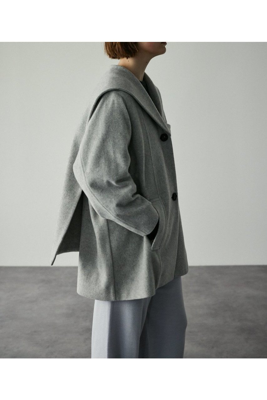 【リムアーク/RIM.ARK】のSailor collar design CT/コート 人気、トレンドファッション・服の通販 founy(ファニー) 　ファッション　Fashion　レディースファッション　Fashion for Women　アウター　Coat / Outerwear Collection　コート・ロングコート・ピーコート　Long Coats, Peacoats & More　ショート　Short, Short Length　冬　Winter / This Winter　other-2|ID: prp329100004655011 ipo3291000000033661923