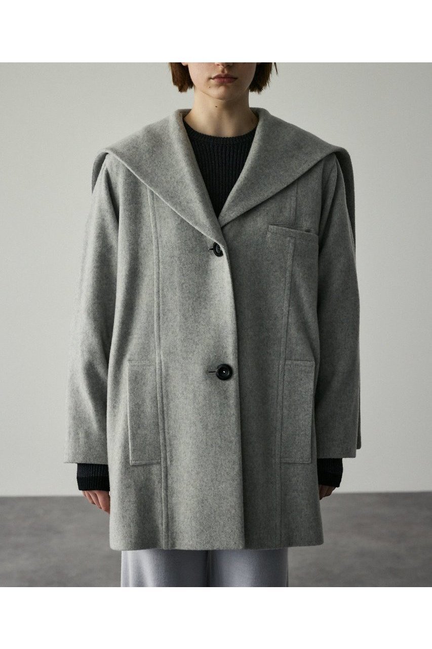 【リムアーク/RIM.ARK】のSailor collar design CT/コート 人気、トレンドファッション・服の通販 founy(ファニー) 　ファッション　Fashion　レディースファッション　Fashion for Women　アウター　Coat / Outerwear Collection　コート・ロングコート・ピーコート　Long Coats, Peacoats & More　ショート　Short, Short Length　冬　Winter / This Winter　other-3|ID: prp329100004655011 ipo3291000000033661924