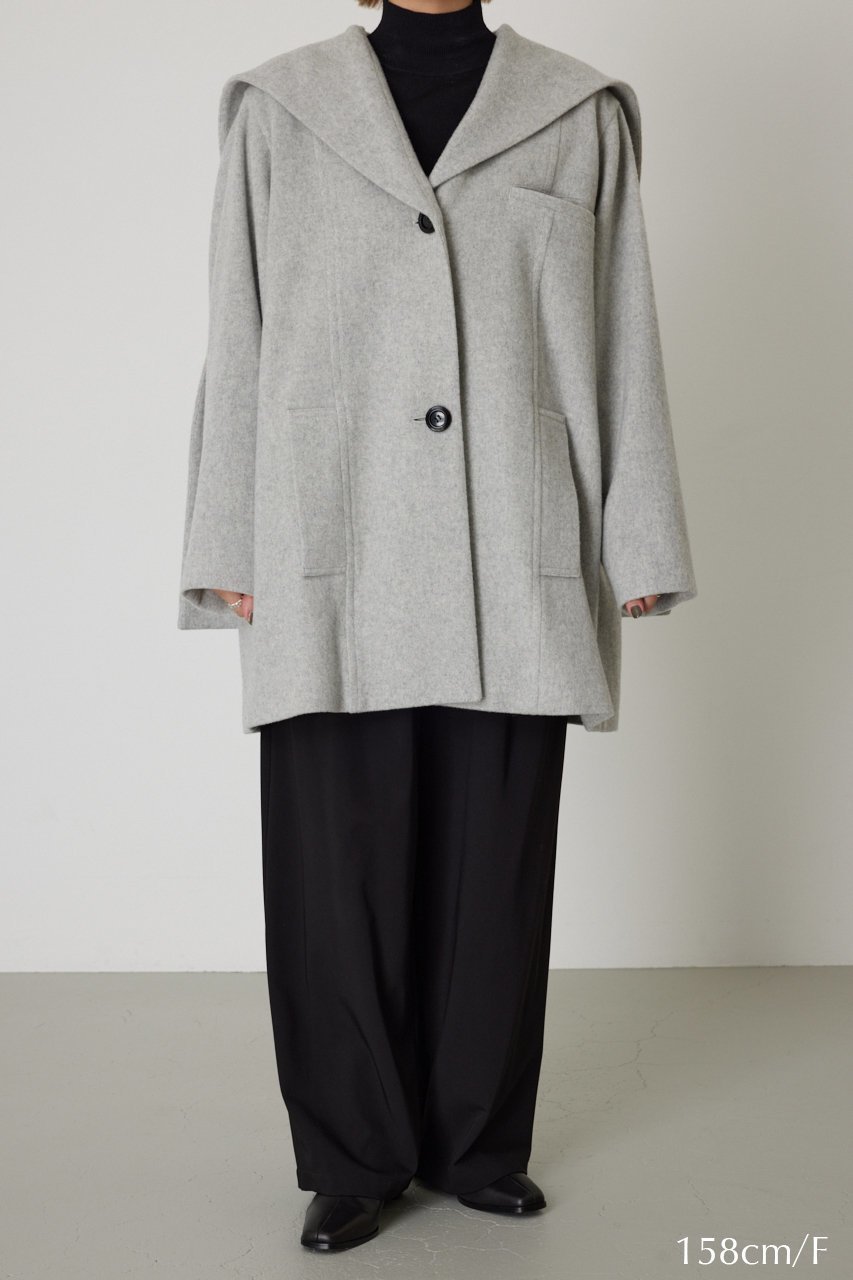 【リムアーク/RIM.ARK】のSailor collar design CT/コート 人気、トレンドファッション・服の通販 founy(ファニー) 　ファッション　Fashion　レディースファッション　Fashion for Women　アウター　Coat / Outerwear Collection　コート・ロングコート・ピーコート　Long Coats, Peacoats & More　ショート　Short, Short Length　冬　Winter / This Winter　other-8|ID: prp329100004655011 ipo3291000000033661932