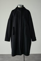 【リムアーク/RIM.ARK】のWool hoodie over CT/コート ブラック|ID:prp329100004655015