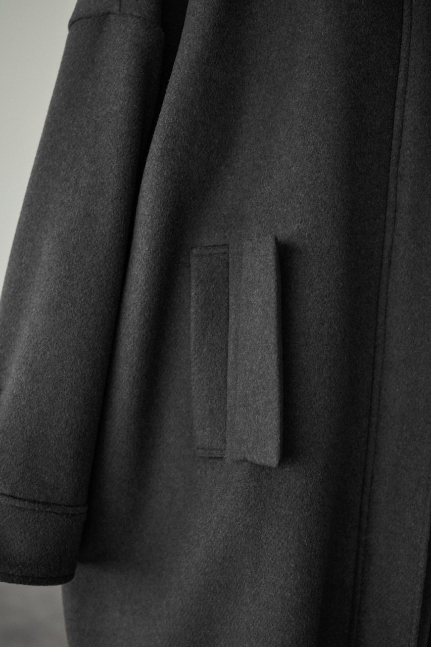 【リムアーク/RIM.ARK】のWool hoodie over CT/コート 人気、トレンドファッション・服の通販 founy(ファニー) 　ファッション　Fashion　レディースファッション　Fashion for Women　アウター　Coat / Outerwear Collection　コート・ロングコート・ピーコート　Long Coats, Peacoats & More　イタリア　Italy　ジップ　Zip, Zipper　バランス　Balance, Style Balance　メルトン　Melton, Heavy Wool　モダン　Modern, Contemporary　ラグジュアリー　Luxury, Elegant　ロング　Long, Long-Length　軽量　Lightweight, Ultra Light　other-3|ID: prp329100004655015 ipo3291000000033661955