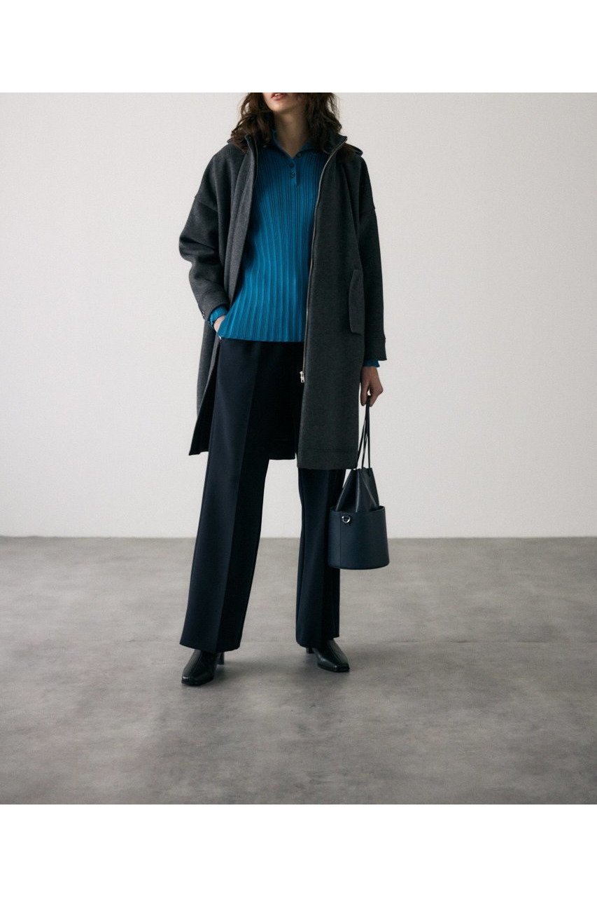 【リムアーク/RIM.ARK】のWool hoodie over CT/コート 人気、トレンドファッション・服の通販 founy(ファニー) 　ファッション　Fashion　レディースファッション　Fashion for Women　アウター　Coat / Outerwear Collection　コート・ロングコート・ピーコート　Long Coats, Peacoats & More　イタリア　Italy　ジップ　Zip, Zipper　バランス　Balance, Style Balance　メルトン　Melton, Heavy Wool　モダン　Modern, Contemporary　ラグジュアリー　Luxury, Elegant　ロング　Long, Long-Length　軽量　Lightweight, Ultra Light　other-7|ID: prp329100004655015 ipo3291000000033661961