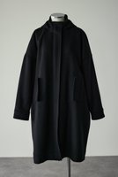 【リムアーク/RIM.ARK】のWool hoodie over CT/コート 人気、トレンドファッション・服の通販 founy(ファニー) ファッション Fashion レディースファッション Fashion for Women アウター Coat / Outerwear Collection コート・ロングコート・ピーコート Long Coats, Peacoats & More イタリア Italy ジップ Zip, Zipper バランス Balance, Style Balance メルトン Melton, Heavy Wool モダン Modern, Contemporary ラグジュアリー Luxury, Elegant ロング Long, Long-Length 再入荷 Restock / Back in Stock 軽量 Lightweight, Ultra Light |ID:prp329100004655015