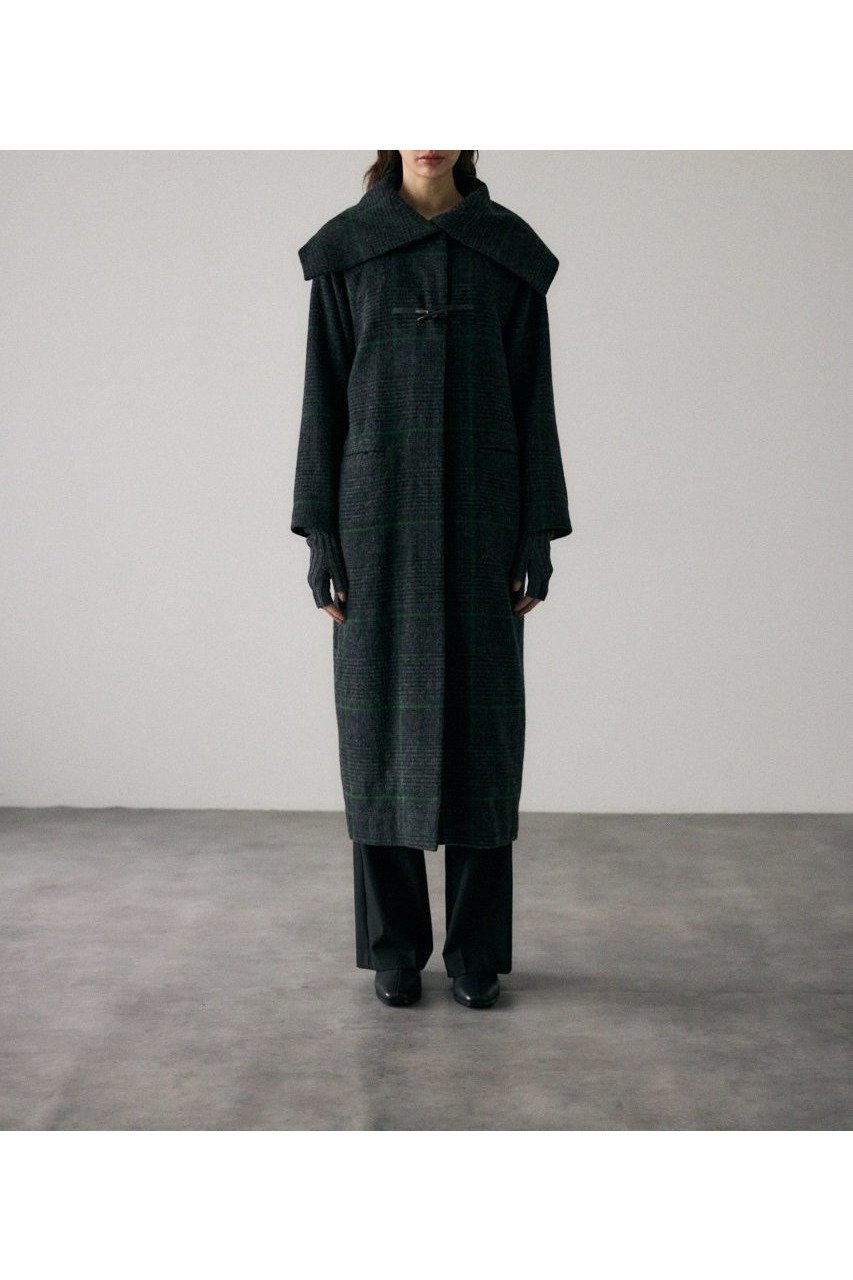 【リムアーク/RIM.ARK】のOriginal plaid toggle CT/コート 人気、トレンドファッション・服の通販 founy(ファニー) 　ファッション　Fashion　レディースファッション　Fashion for Women　アウター　Coat / Outerwear Collection　コート・ロングコート・ピーコート　Long Coats, Peacoats & More　チェック　Check, Plaid, Tartan　ロング　Long, Long-Length　軽量　Lightweight, Ultra Light　other-8|ID: prp329100004655017 ipo3291000000033661974