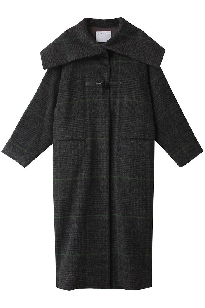 【リムアーク/RIM.ARK】のOriginal plaid toggle CT/コート インテリア・キッズ・メンズ・レディースファッション・服の通販 founy(ファニー) https://founy.com/ ファッション Fashion レディースファッション Fashion for Women アウター Coat / Outerwear Collection コート・ロングコート・ピーコート Long Coats, Peacoats & More チェック Check, Plaid, Tartan ロング Long, Long-Length 再入荷 Restock / Back in Stock 軽量 Lightweight, Ultra Light |ID: prp329100004655017 ipo3291000000035136480