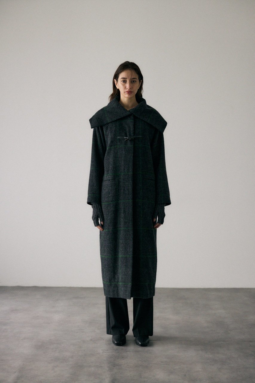 【リムアーク/RIM.ARK】のOriginal plaid toggle CT/コート 人気、トレンドファッション・服の通販 founy(ファニー) 　ファッション　Fashion　レディースファッション　Fashion for Women　アウター　Coat / Outerwear Collection　コート・ロングコート・ピーコート　Long Coats, Peacoats & More　チェック　Check, Plaid, Tartan　ロング　Long, Long-Length　軽量　Lightweight, Ultra Light　other-8|ID: prp329100004655017 ipo3291000000035136488