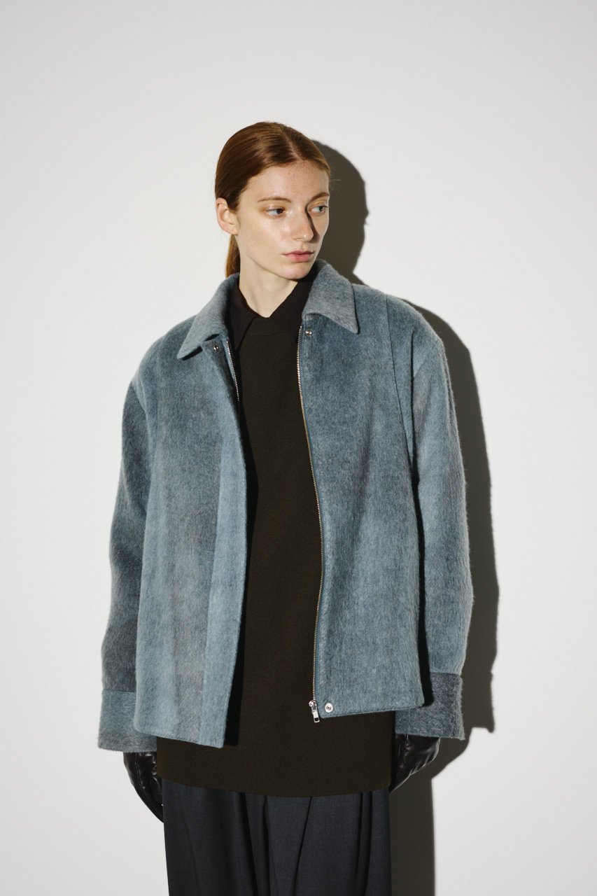 【リムアーク/RIM.ARK】のNagashizome BZ/ブルゾン 人気、トレンドファッション・服の通販 founy(ファニー) 　ファッション　Fashion　レディースファッション　Fashion for Women　アウター　Coat / Outerwear Collection　レディースジャケット・軽アウター　Jackets　ブルゾンジャケット・スポーティアウター　Blouson Jackets　おすすめ　Recommended / Our Picks　シンプル　Simple, Minimal　ジャケット　Jacket, Outerwear　バランス　Balance, Style Balance　フォルム　Silhouette, Form　フロント　Front, Front Design　ブルゾン　Blouson, Bomber Jacket　ポケット　Pocket, Pocket Detail　ロング　Long, Long-Length　新作・新入荷　New Arrivals / New In　 other-1|ID: prp329100004655020 ipo3291000000033661996