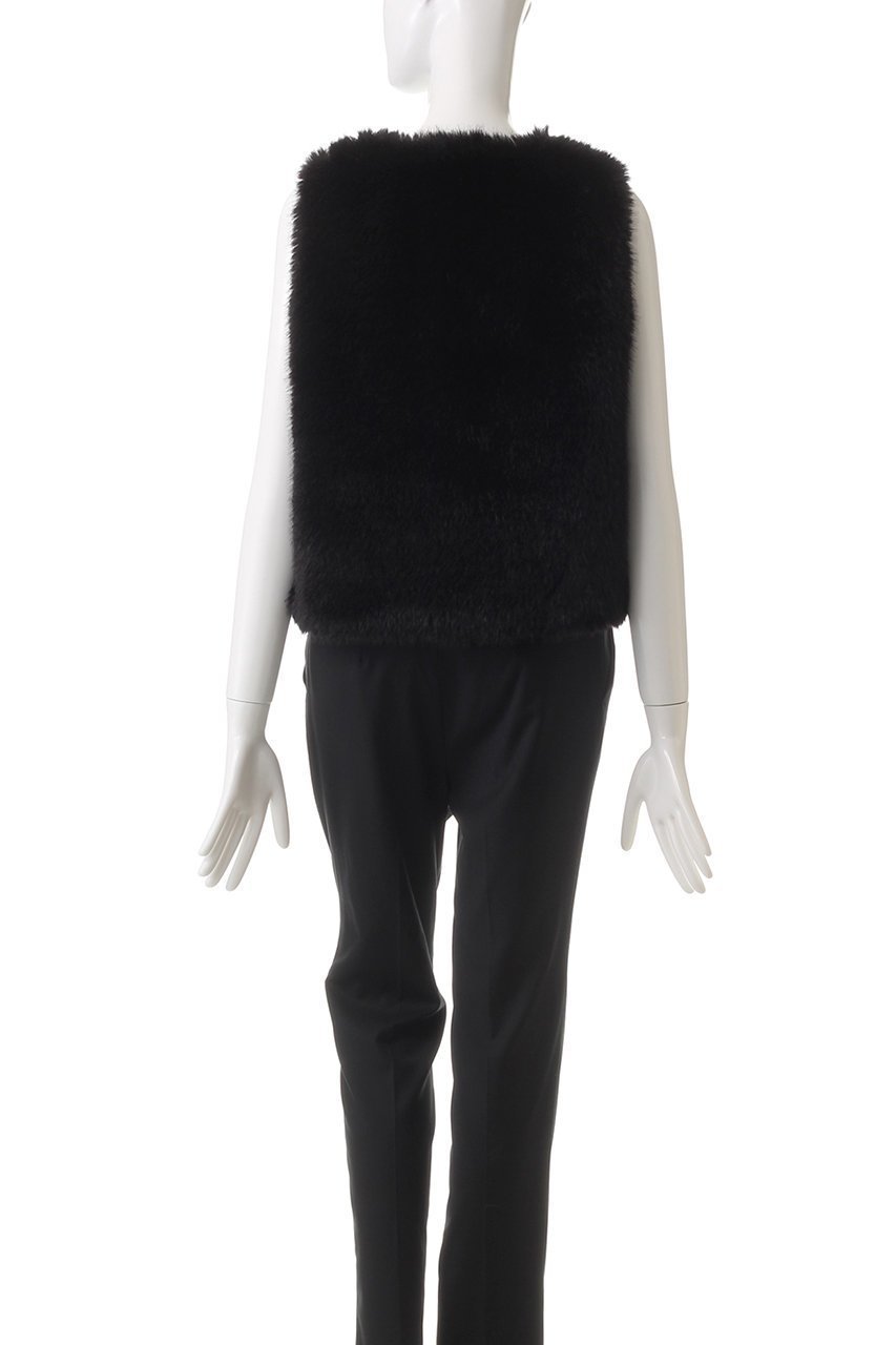 【リナージオ/LIGNAGGIO】のフワフワフェイクファージレ 人気、トレンドファッション・服の通販 founy(ファニー) 　ファッション　Fashion　レディースファッション　Fashion for Women　アウター　Coat / Outerwear Collection　レディースジャケット・軽アウター　Jackets　コンパクト　Compact, Small Size　シンプル　Simple, Minimal　ジャケット　Jacket, Outerwear　トレンド　Trend, Trending Now　パーティ　Party, Party Style　フェイクファー　Faux Fur, Imitation Fur　ベスト　Vest, Waistcoat　ベーシック　Basic, Essential　A/W・秋冬　Autumn/Winter　other-4|ID: prp329100004655024 ipo3291000000035434490