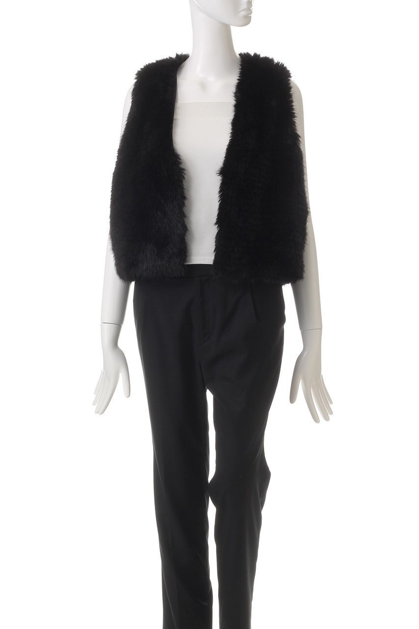 【リナージオ/LIGNAGGIO】のフワフワフェイクファージレ 人気、トレンドファッション・服の通販 founy(ファニー) 　ファッション　Fashion　レディースファッション　Fashion for Women　アウター　Coat / Outerwear Collection　レディースジャケット・軽アウター　Jackets　コンパクト　Compact, Small Size　シンプル　Simple, Minimal　ジャケット　Jacket, Outerwear　トレンド　Trend, Trending Now　パーティ　Party, Party Style　フェイクファー　Faux Fur, Imitation Fur　ベスト　Vest, Waistcoat　ベーシック　Basic, Essential　A/W・秋冬　Autumn/Winter　other-7|ID: prp329100004655024 ipo3291000000035434497