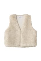 【リナージオ/LIGNAGGIO】のフワフワフェイクファージレ ベージュ|ID: prp329100004655024 ipo3291000000035694591