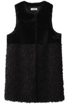 【リナージオ/LIGNAGGIO】のフェイクファー ロングジレ ブラック|ID: prp329100004655028 ipo3291000000035729101