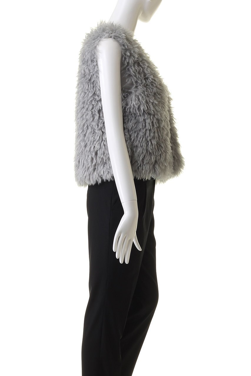 【リナージオ/LIGNAGGIO】のトスカーナラム風フェイクファー ショートジレ 人気、トレンドファッション・服の通販 founy(ファニー) 　ファッション　Fashion　レディースファッション　Fashion for Women　アウター　Coat / Outerwear Collection　レディースジャケット・軽アウター　Jackets　シンプル　Simple, Minimal　ジャケット　Jacket, Outerwear　パーティ　Party, Party Style　フェイクファー　Faux Fur, Imitation Fur　ベスト　Vest, Waistcoat　再入荷　Restock / Back in Stock　A/W・秋冬　Autumn/Winter　other-3|ID: prp329100004655029 ipo3291000000033662102