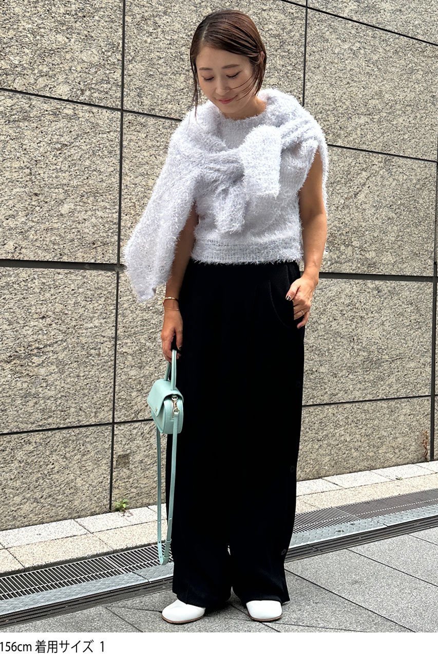 【スタニングルアー/STUNNING LURE】のWaltz ストレートジャージパンツ 人気、トレンドファッション・服の通販 founy(ファニー) 　ファッション　Fashion　レディースファッション　Fashion for Women　パンツ　Pants & Trousers　ストレート　Straight, Straight Cut　ロング　Long, Long-Length　other-7|ID: prp329100004655031 ipo3291000000033937385