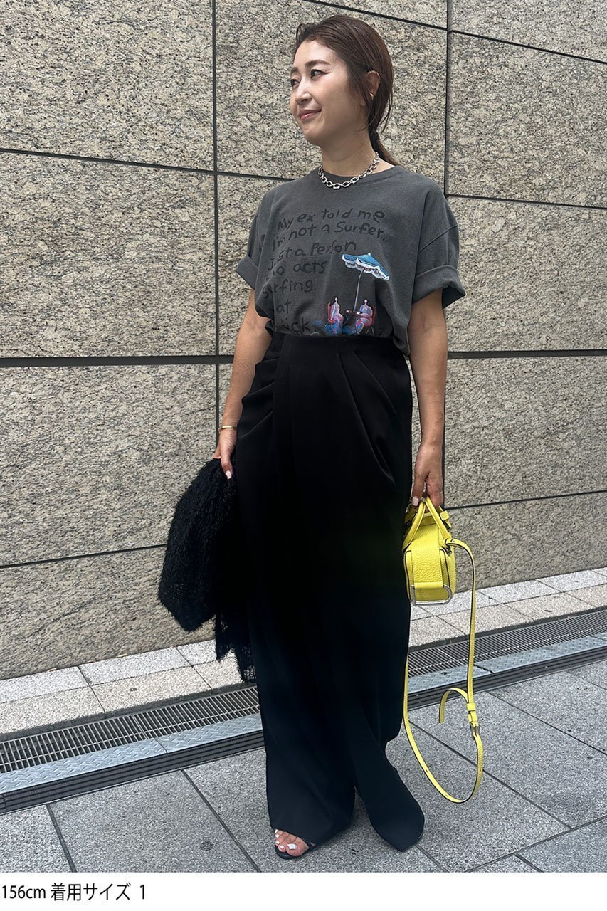 【スタニングルアー/STUNNING LURE】のワイドタックパンツ 人気、トレンドファッション・服の通販 founy(ファニー) 　ファッション　Fashion　レディースファッション　Fashion for Women　パンツ　Pants & Trousers　アシンメトリー　Asymmetrical Style　ドレープ　Drape, Draping Fabric　ロング　Long, Long-Length　ワイド　Wide, Wide Fit　other-7|ID: prp329100004655032 ipo3291000000033788116