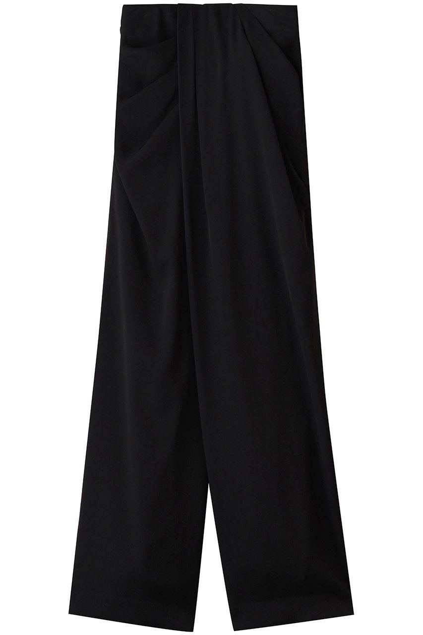 【スタニングルアー/STUNNING LURE】のワイドタックパンツ インテリア・キッズ・メンズ・レディースファッション・服の通販 founy(ファニー) ファッション Fashion レディースファッション Fashion for Women パンツ Pants & Trousers アシンメトリー Asymmetrical Style ドレープ Drape, Draping Fabric ロング Long, Long-Length ワイド Wide, Wide Fit ブラック|ID: prp329100004655032 ipo3291000000035116519