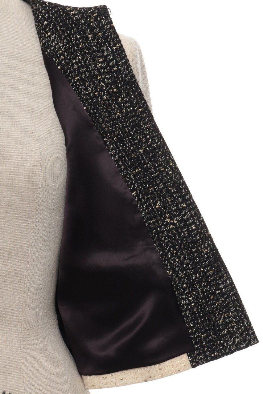 【オブリオ/AUBRIOT】のラメジャカードジャケット 人気、トレンドファッション・服の通販 founy(ファニー) 　ファッション　Fashion　レディースファッション　Fashion for Women　アウター　Coat / Outerwear Collection　レディースジャケット・軽アウター　Jackets　2025年　2025　2025-2026秋冬・A/W　Autumn/Winter 2025–26 AW25–26　オケージョン　Occasion Wear　クラシカル　Classical, Vintage-Inspired　ジャカード／ジャガード　Jacquard, Woven Pattern　ジャケット　Jacket, Outerwear　ツイード　Twill, Twill Weave　フリンジ　Fringe, Tassel　ラグジュアリー　Luxury, Elegant　エレガント 上品　Elegant　ビジネス 仕事 通勤　Business / Work / Commuting　A/W・秋冬　Autumn/Winter　other-7|ID: prp329100004655040 ipo3291000000033662223