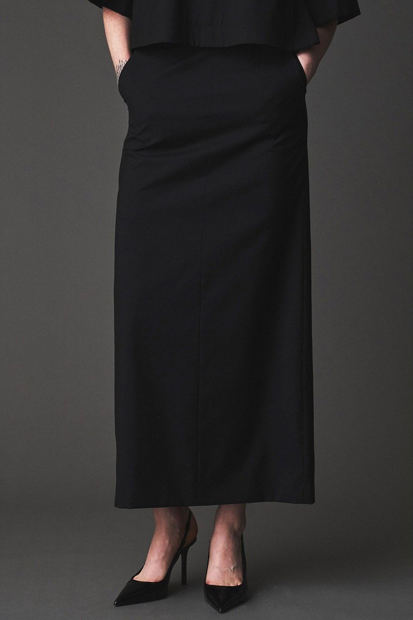 【オブリオ/AUBRIOT】のウーステッド ペンシルスカート インテリア・キッズ・メンズ・レディースファッション・服の通販 founy(ファニー) 　ファッション　Fashion　レディースファッション　Fashion for Women　スカート　Skirts　ロングスカート　Long Skirts / Maxi & Midi Skirts　2025年　2025　2025-2026秋冬・A/W　Autumn/Winter 2025–26 AW25–26　イタリア　Italy　スリット　Slit, Slit Detail　スーツ　Suit, Formalwear　セットアップ　Set-Up, Coordinated Outfit　ペンシル　Pencil, Pencil Skirt　マニッシュ　Mannish, Boyish　メンズ　Men's, Menswear　ロング　Long, Long-Length　A/W・秋冬　Autumn/Winter　ネイビー|ID: prp329100004655046 ipo3291000000033662264